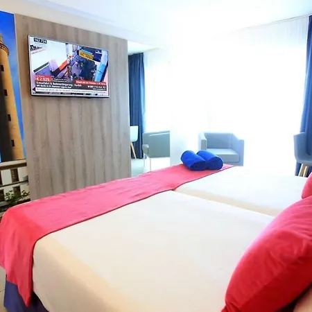 Lm Double Deluxe Con Vistas Laterales Al Mar Y Media Pension, Solo Adultos 아파트 플라야 델 잉글스